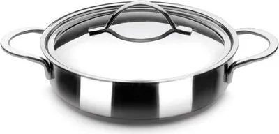 Image de Poêle à frire Ibili-Noah, acier inoxydable 18/10, 32 x 6 cm, argent