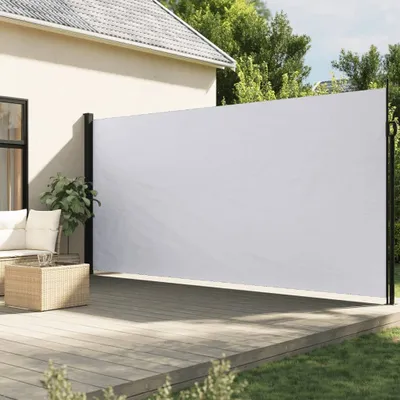 Obrázek produktu pro Maison Exclusive – Výsuvná boční markýza, bílá, 200 x 300 cm