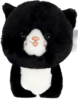 Produktbild von Teddy Pets Maskottchen, schwarz-weiße Katze