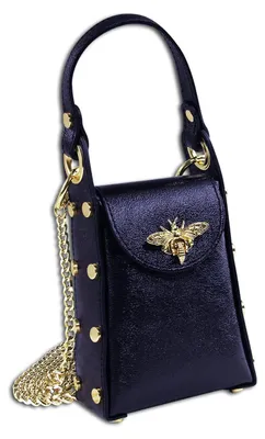 Immagine prodotto di Toscanto borsa in pelle a tracolla viola OTTM802UV