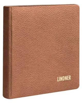 Produktbild von karat-Ringbinder LEDER, leer - hellbraun