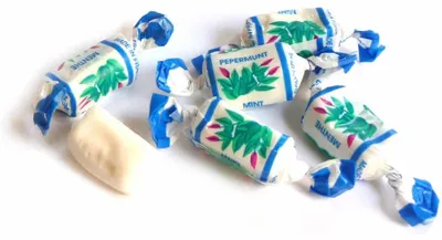 Productafbeelding van De Bron - suikervrije Minttoffee - 1 kilo