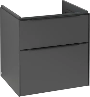 Immagine prodotto di Villeroy & Boch Subway 3.0 armoire sous lavabo, éclairage LED, 2 tiroirs, 572x576x478mm, C578L1VR, C578L1VR