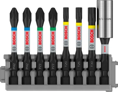 Produktbild von PRO Impact Set mit Standard-Bithalter und Pick and Click-Index, 8-tlg.