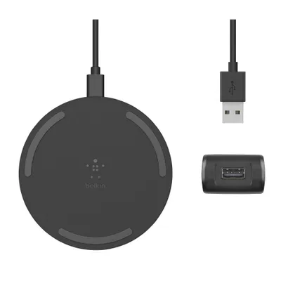 Immagine prodotto di Belkin Tappetino Ricarica Wireless Senza Alimentatore 10W Nero