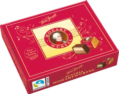 Produktbild von Victor Schmidt Mozart Würfel 9 Stück 118g
