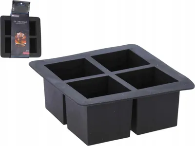 Produktbild von Excellent Houseware Flexible Eiswürfelform für große Eiswürfel