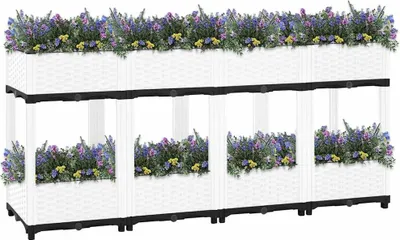 Produktbild von vidaXL Hochbeet 160x40x71 cm Polypropylen