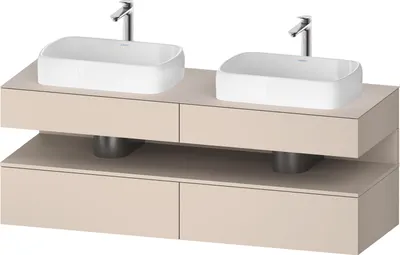 Produktbild von DURAVIT QA4779083830000 QTG KWTU WH Ek. 1600x550x600 Tp. Smt