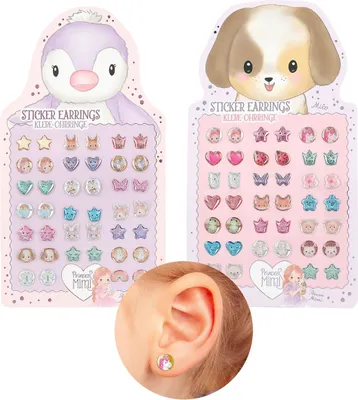 Obrázek produktu pro Nalepovací náušnice Princess Mimi