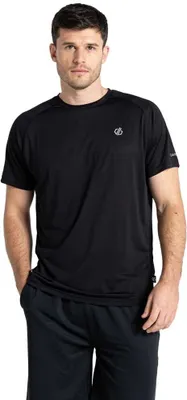Produktbild von Dare2b Accelerate Kurzarm-t-shirt Schwarz S Mann Schwarz S