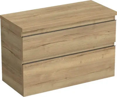 Obrázok produktu pre Skrinka pod umývadlo Jungborn TRENTA dub halifax prírodný 96,7 x 64,6 x 44,5 cm