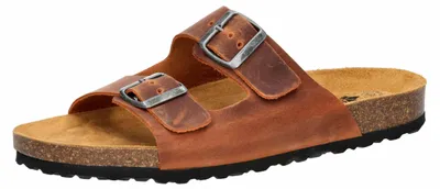 Produktbild von Lico Alvaro Pantoletten in Übergrößen Braun [D2C]560602 große Herrenschuhe