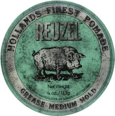 Image de REUZEL Styling Green Pomade Grease Medium Hold 113 g
