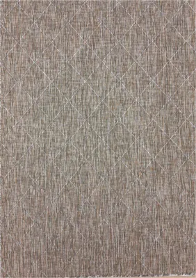 Immagine prodotto di Teppium Tappeto Interno Esterno Monocolore Tessitura Piatta Impermeabile Balcone Terrazza Soggiorno Stile Boho Nordico, Dimensioni: 120x170 cm
