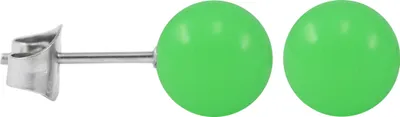 Produktbild von Ohrstecker Chirurgenstahl Neonfarben Größe - 8 mm Farbe - Grün