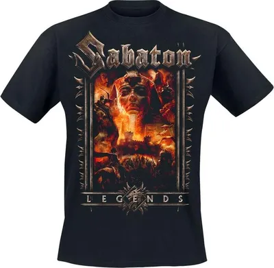 Produktbild von Sabaton T-Shirt Uni Legends schwarz XL