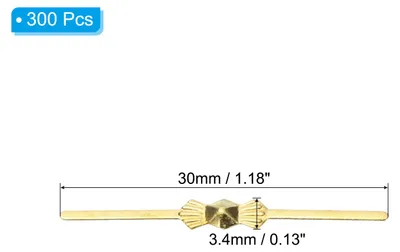 Produktbild von 30mm/1.18" Kronleuchter-Schmetterlingsclips, 300 Stš¹ck Kupfer-Kronleuchter-Verbindungsclips zum Befestigen von Kristallteilen, Kronleuchter-Ersatzteilen, Chrom