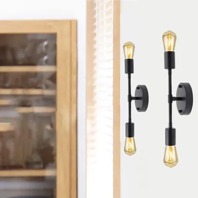 Productafbeelding van Wandlamp YnGia, industriële wandlamp, wandlampen, badkamerlamp