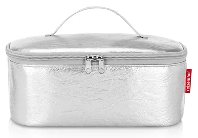 Produktbild von reisenthel Thermotasche Cooler Bag Pocket Silver Crackle silberfarben