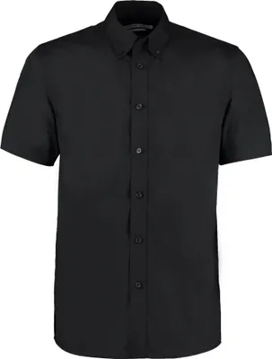 Produktbild von Kustom Kit - "Workforce" Hemd für Herren kurzärmlig PC6295 (S) (Schwarz)