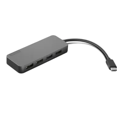 Produktbild von Lenovo 4X90X21427, USB 3.2 Gen 2 (3.1 Gen 2) Type-C, USB 3.2 Gen 1 (3.1 Gen 1) Type-C, 20000 Mbit/s, Grau, USB, Windows 10