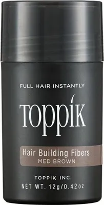 Produktbild von Toppik Haarverdichtungsfasern, normal, mittelbraun, 12 g
