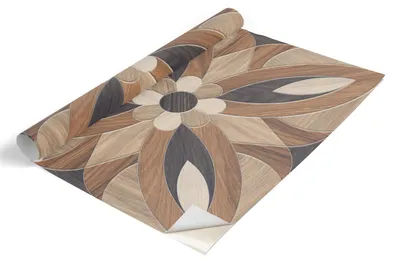 Immagine prodotto di Tulup - Pellicola adesiva per mobili - Pellicola autoadesiva 65x130 cm - Pellicola per mobili, ideale per armadi - Pellicola per mobili - Pellicola per la cucina - Impermeabile - Lavabile - Autoadesiva - Senza bolle d'aria - Motivi floreali in legno