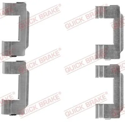 Obrázok produktu pre Montážna sada brzdových doštičiek JAGUAE, predné, S-TYPRAWY 2,5–4,2, 1999–2008