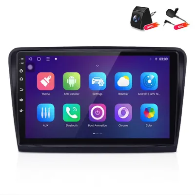 Produktbild von 10 Zoll Android Autoradio für Skoda Superb II Kombi 3T 2008-2013 Wireless CarPlay Android Auto 8-Core 6+128GB DSP 4G LTE GPS Mit Rückfahrkamera