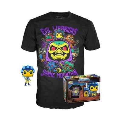 Produktbild von Masters of the Universe Funko POP! & Tee Vinyl Figur & T-Shirt Set Evil-Lyn Größe M