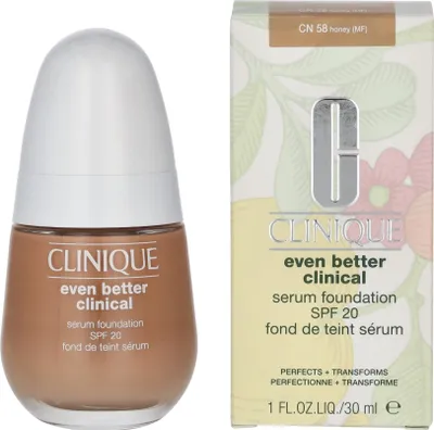 Produktbild von Clinique Even Better, Pumpenflasche, Serum, Anti-Mitesser, Aufhellend, Feuchtigkeitsspendend, Beige, CN 58, Honey