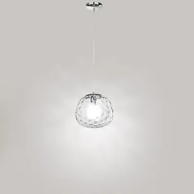 Obrázok produktu pre Moderný luster Ufo Chrome 1 Light E27 Small