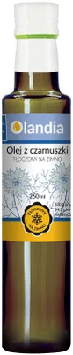 Zdjęcie produktu dla OLEJ Z CZARNUSZKI TŁOCZONY NA ZIMNO 250 ml - OLANDIA