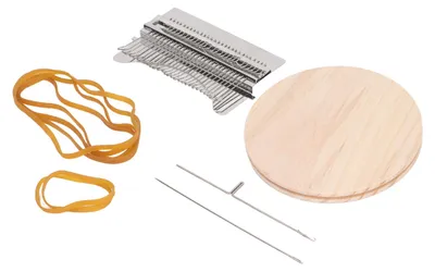 Image de 28 Pins Convenient Darning Loom Manual Darning Weaving Loom Tool for Socks Clothes