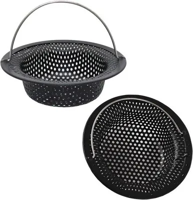 Productafbeelding van Famanu afvoerkleppen, roestvrij staal - 2 stuks, 11 x 8 x 2,6 cm