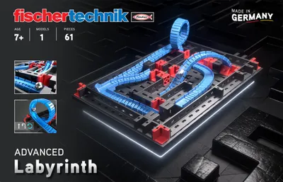 Zdjęcie produktu dla Zestaw STEM Zbuduj i graj w Labirynt Fischertechnik
