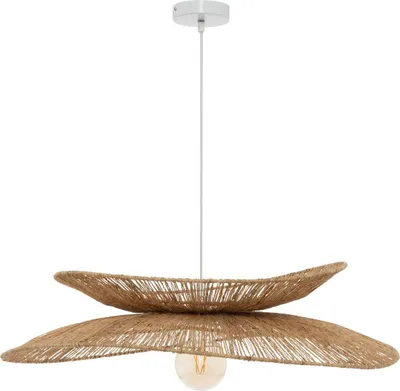 Zdjęcie produktu dla Wisząca lampa z jutowym kloszem, ALARA