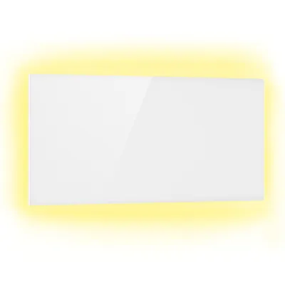Produktbild von Klarstein 2-in-1 Infrarotheizung & Konvektor, Infrarotheizung mit Thermostat 1000W, IP44-Infrarotheizung zur Wandmontage mit App-Steuerung, Erkennung offener Fenster, Hybridheizung Elektrisch