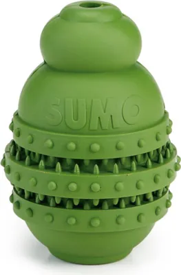 Produktbild von Beeztees Sumo Play Dental - Hundespielzeug - Gummi - grün - S