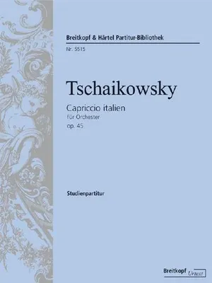 Immagine prodotto di Tschaikowsky, P: Capriccio Italien op. 45