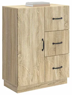 Obrázok produktu pre vidaXL Komoda Sonoma dub 66 x 34,5 x 87 cm drevotrieska