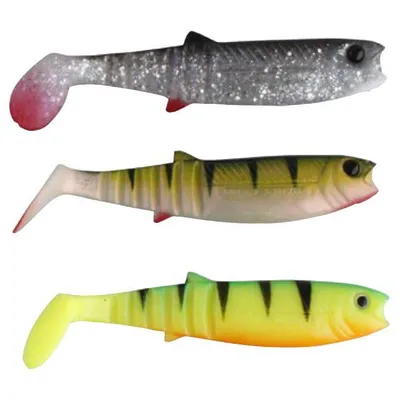 Produktbild von Savage Gear Cannibal Shads Gummifisch (6,8cm, 8cm, 10cm, 12,5cm) , Farbe:Chartreuse, Länge / Gewicht:6.8cm / 3g