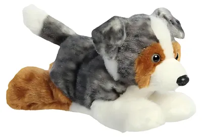 Produktbild von Aurora Mini Flopsies Australian Shepherd Grau 20 cm