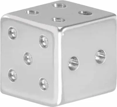Produktbild von Piercing Schraubaufsatz aus Chirurgenstahl, silberfarben, hochglanzpoliert, Gewinde 1,2/1,6 mm, Größe 3/4/5 mm