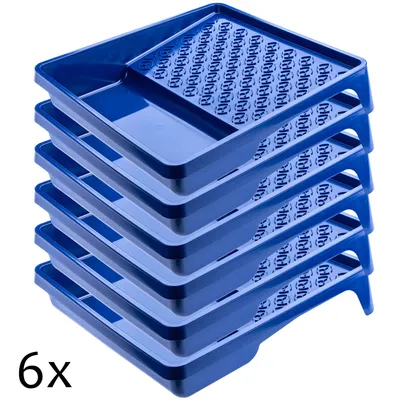Produktbild von KADAX Farbwanne "Biri", Lackierwanne, 32 cm, Blau, 6 Stück