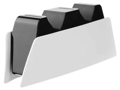 Produktbild von FIXED FIXPS5-DCC-BW, Ladesystem, PlayStation 5, Schwarz, Weiß, Kabelgebunden, 160 mm, 55,5 mm