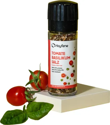 Zdjęcie produktu dla Hayfene | Słona przyprawa z pomidorem i bazylią 55g