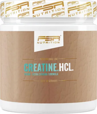 Produktbild von Kreatin Hydrochlorid - mit 4000 mg - Hochabsorbierendes Creatin HCL - Alternative zu Creatin Monohydrat - 240 Kapseln - FSA Nutrition