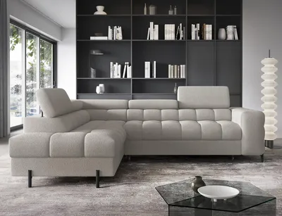 Produktbild von Couchgarnitur Sofa Sofagarnitur Ferucce mit Schlaffunktion Bettkasten Wohnlandschaft